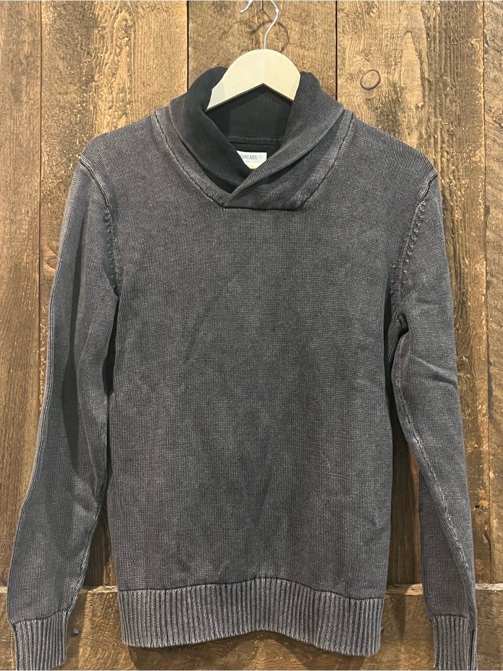 Goodthreads Men's Turtleneck Sweater in Washed Charcoal